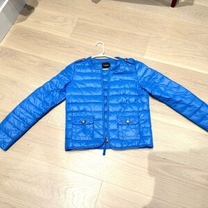 Blue lightweight puffer Jacket